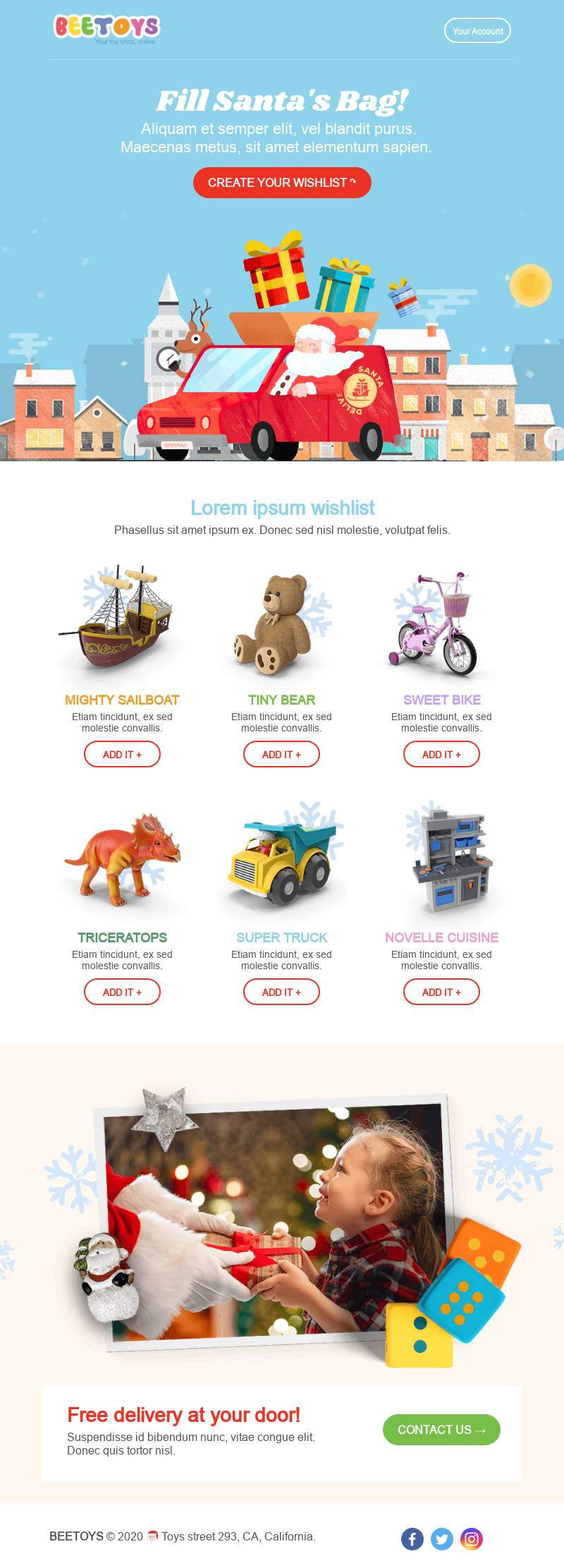Christmas Toys Wishlist