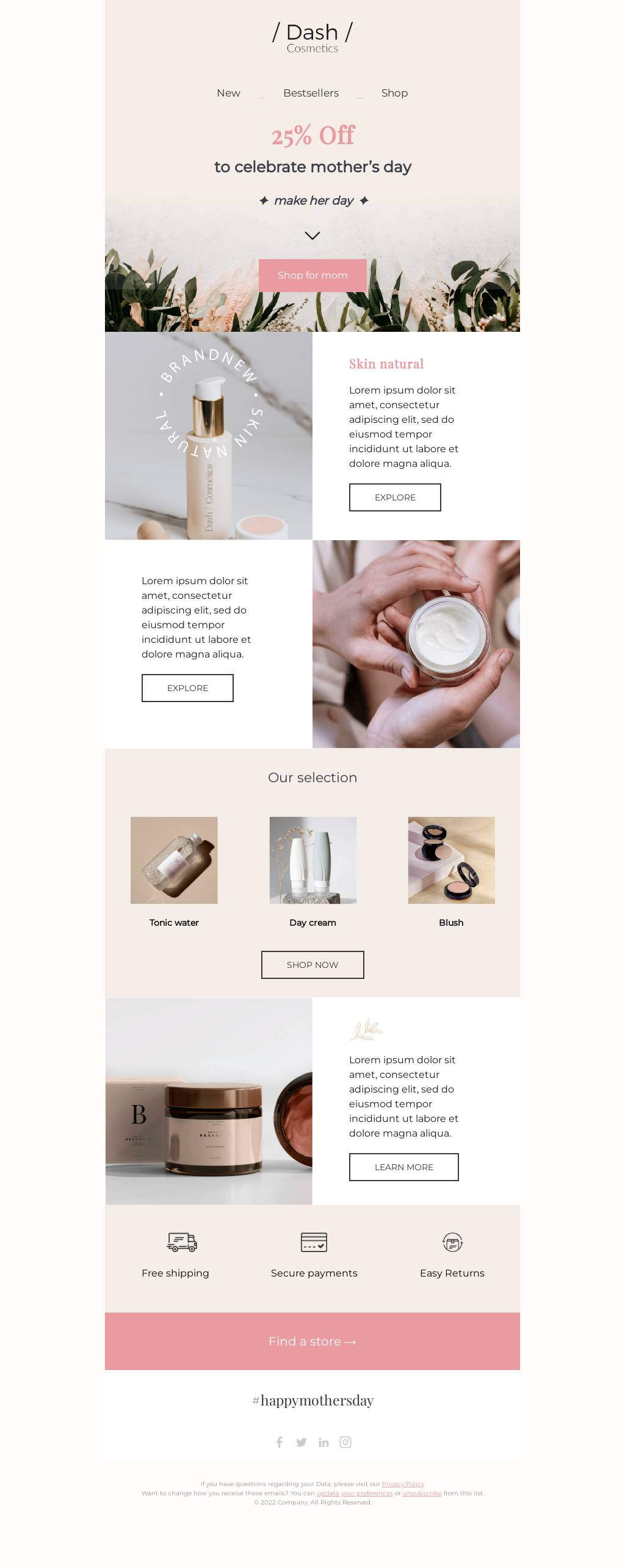 Shop for Mother’s Day