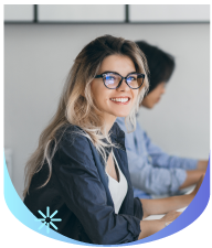 Woman With Glasses Photo