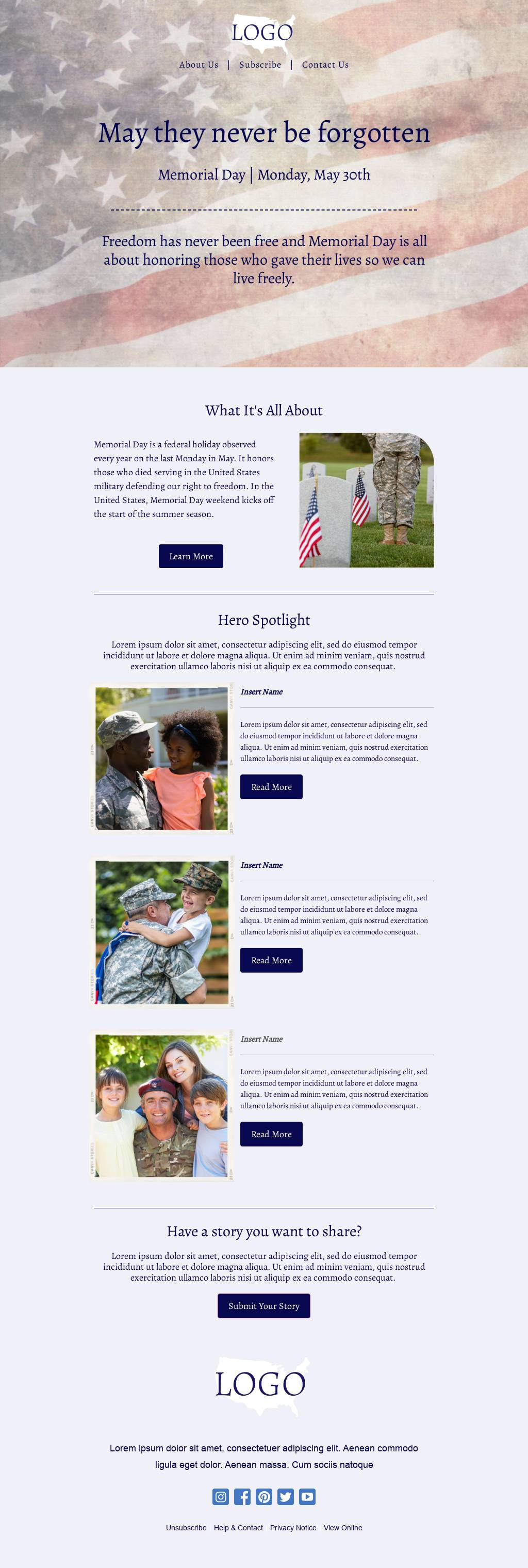 Memorial Day Hero Spotlight
