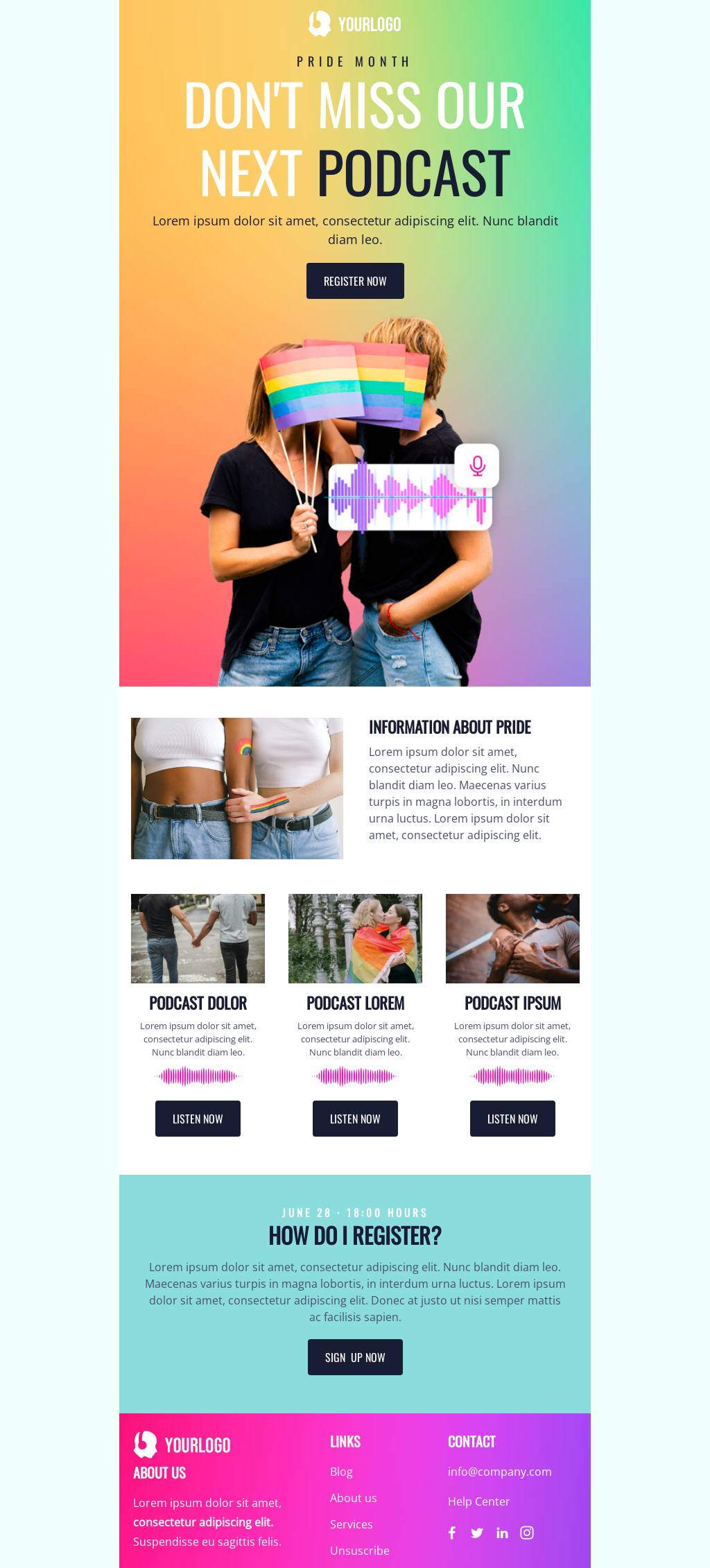 Don't Miss Our PRIDE Podcast