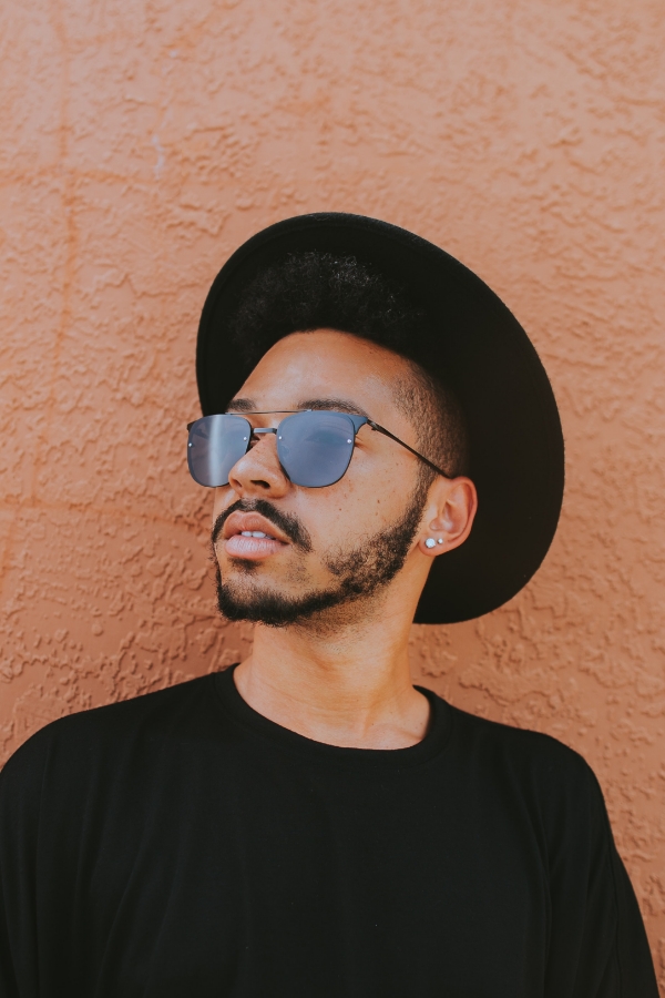 young man wearing a hat