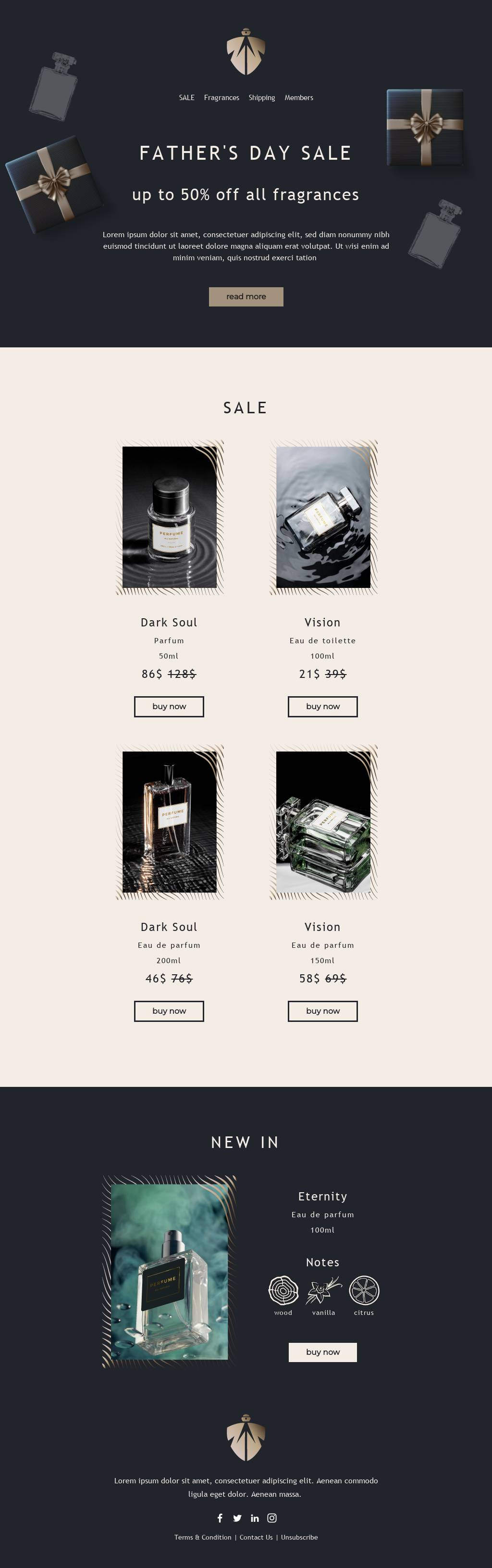 Father's Day Frangrances Sale