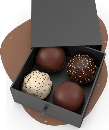 Chocolate in Black Box