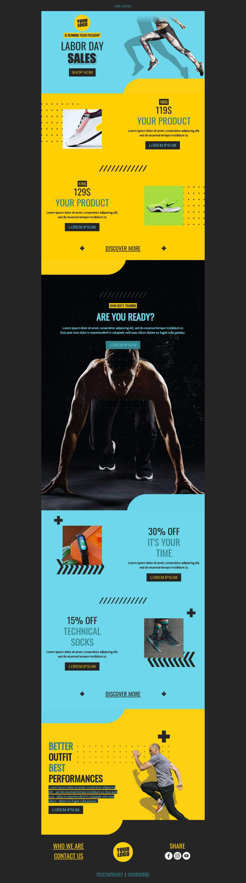 LABOR DAY SALES - RUN