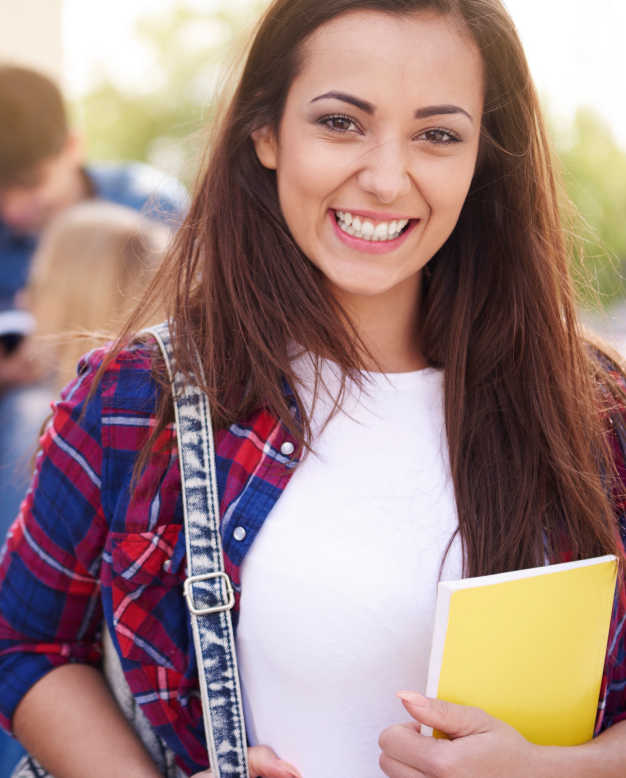 girl at university