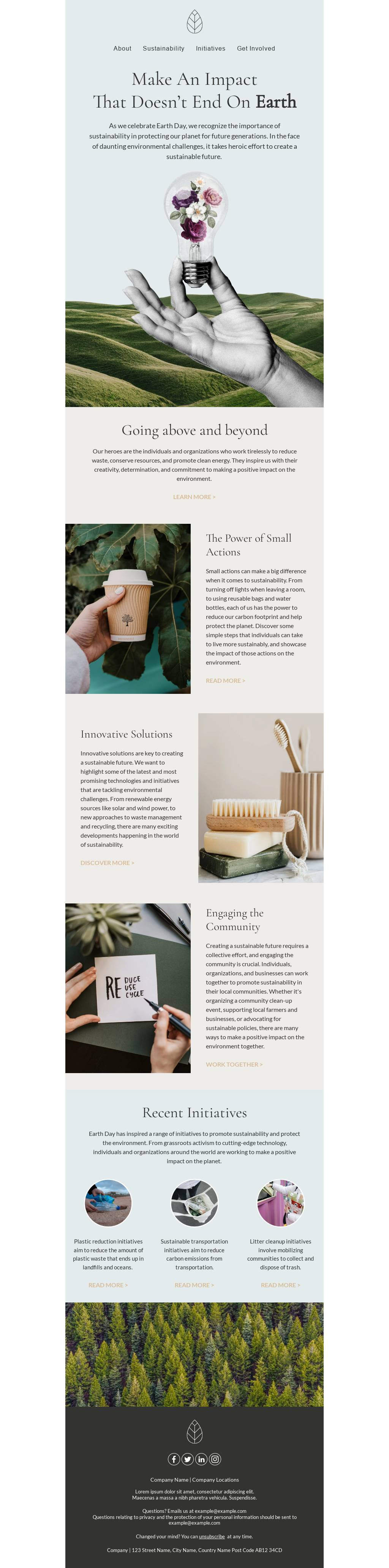 Promote Sustainability