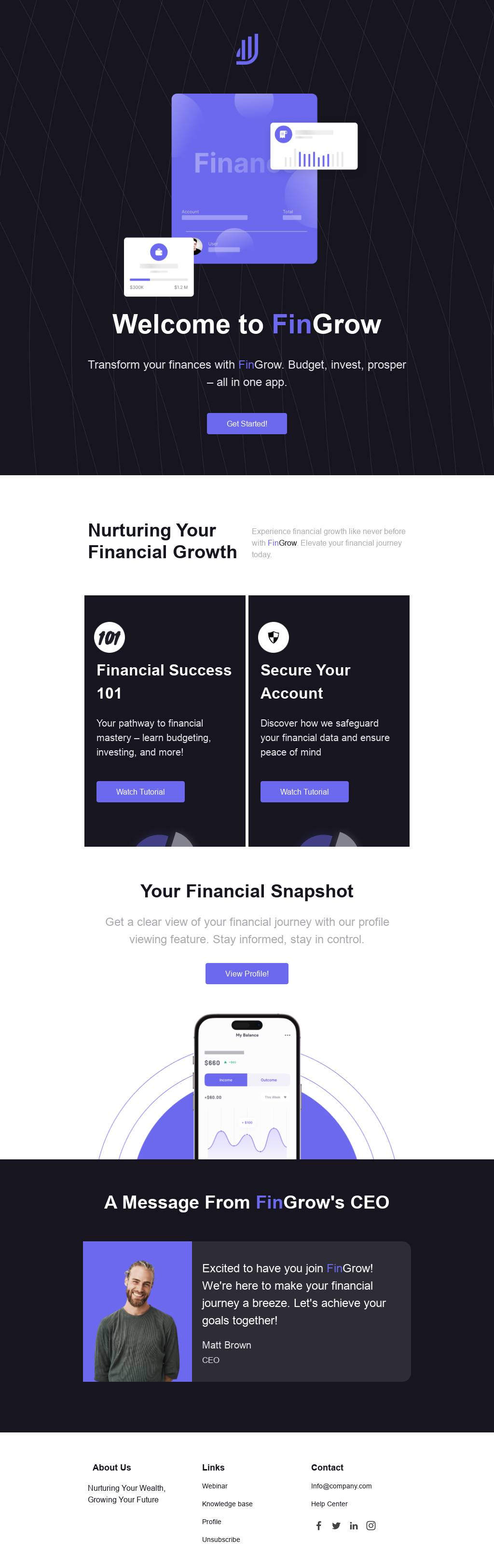 Transform your finances