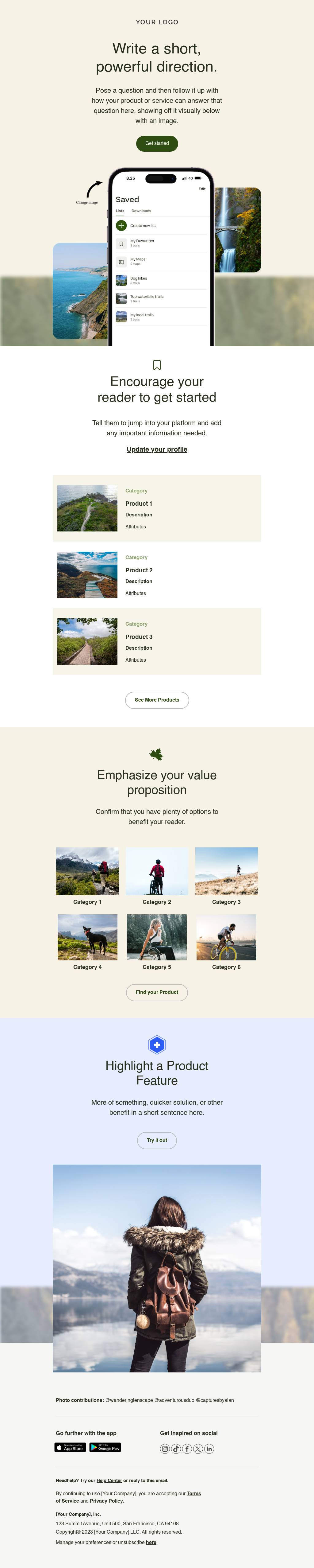 Our app will take you places