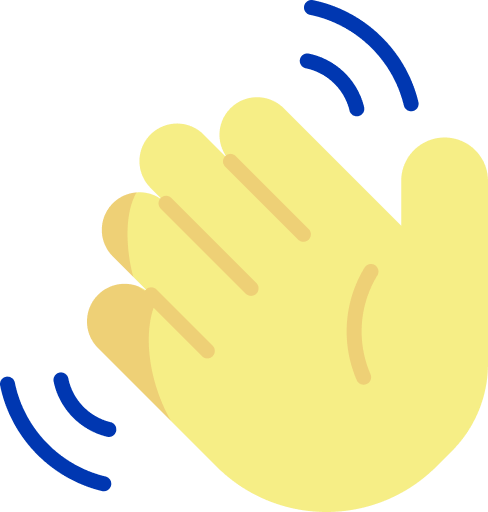 Wave hand