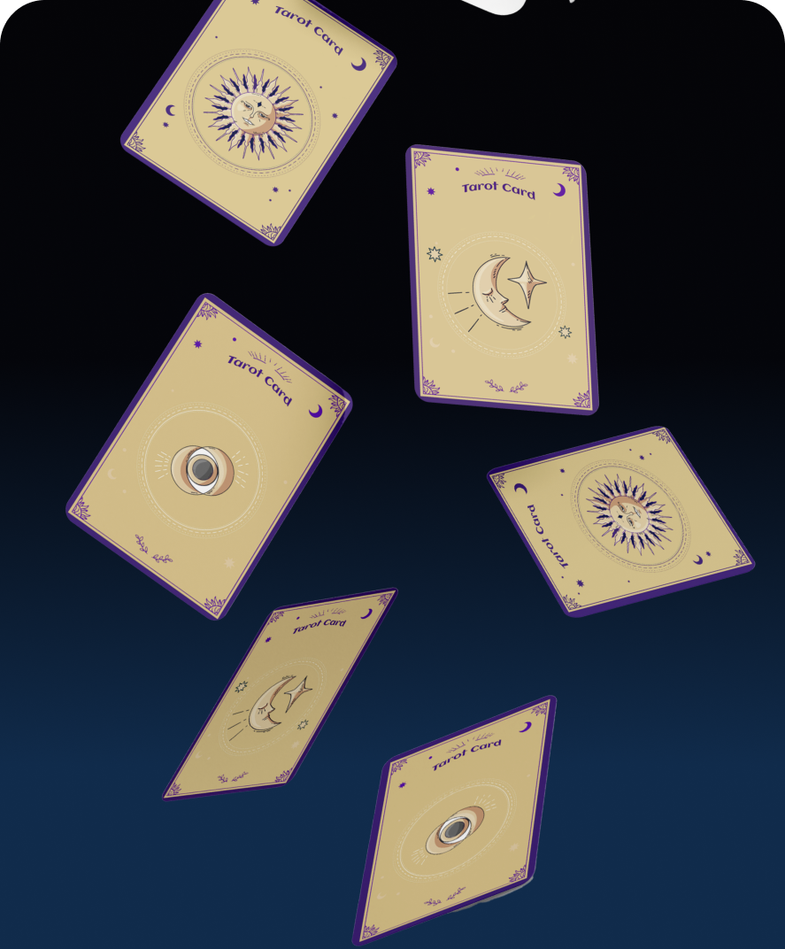 Falling cards