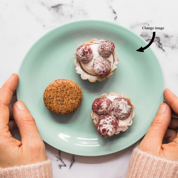 Cookies on plate