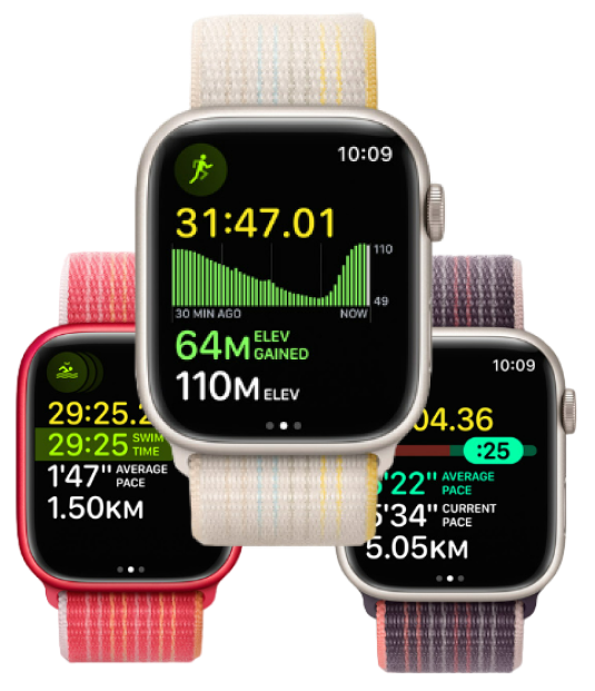 3 apple watches