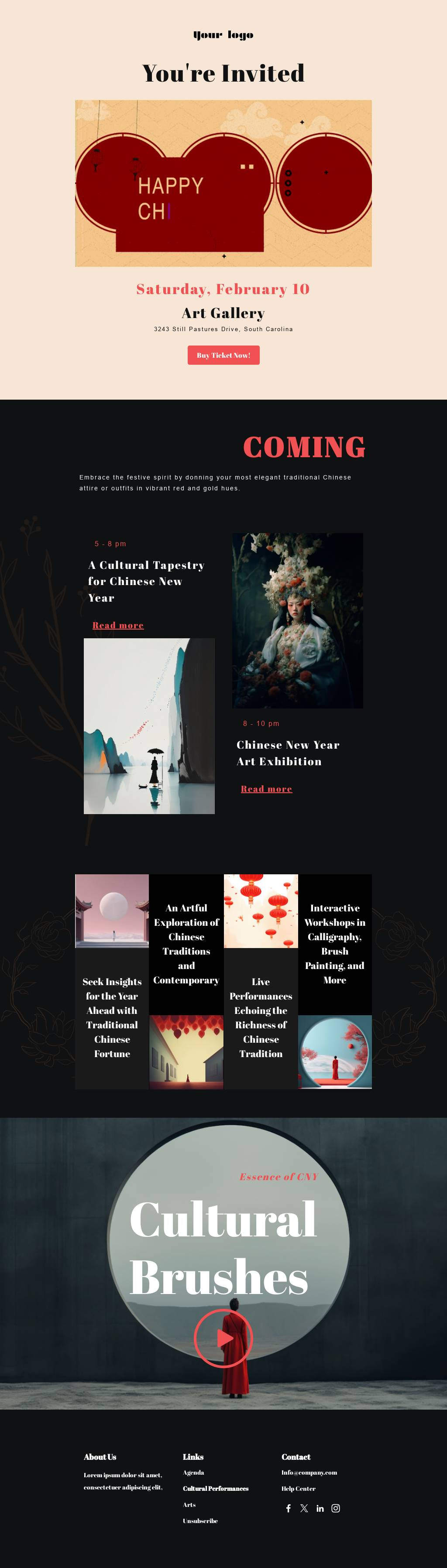 Chinese New Year Art Exhibition