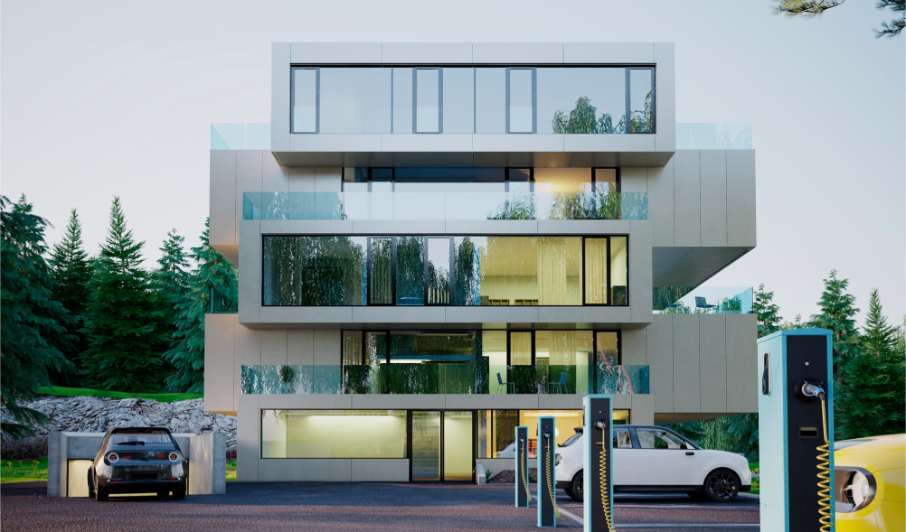 Modern Multi Storey Building