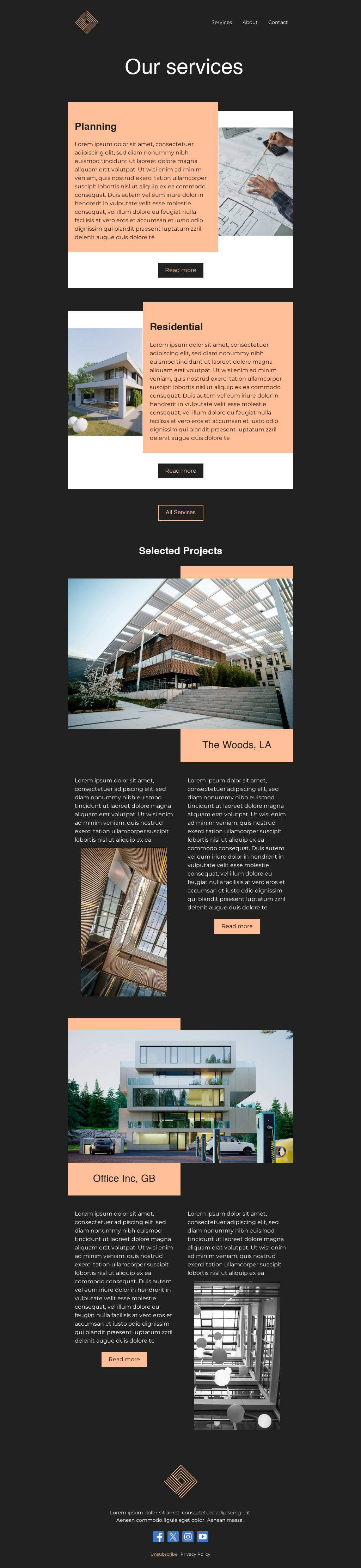 Architectural Studio Services Promo
