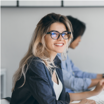 Woman With Glasses