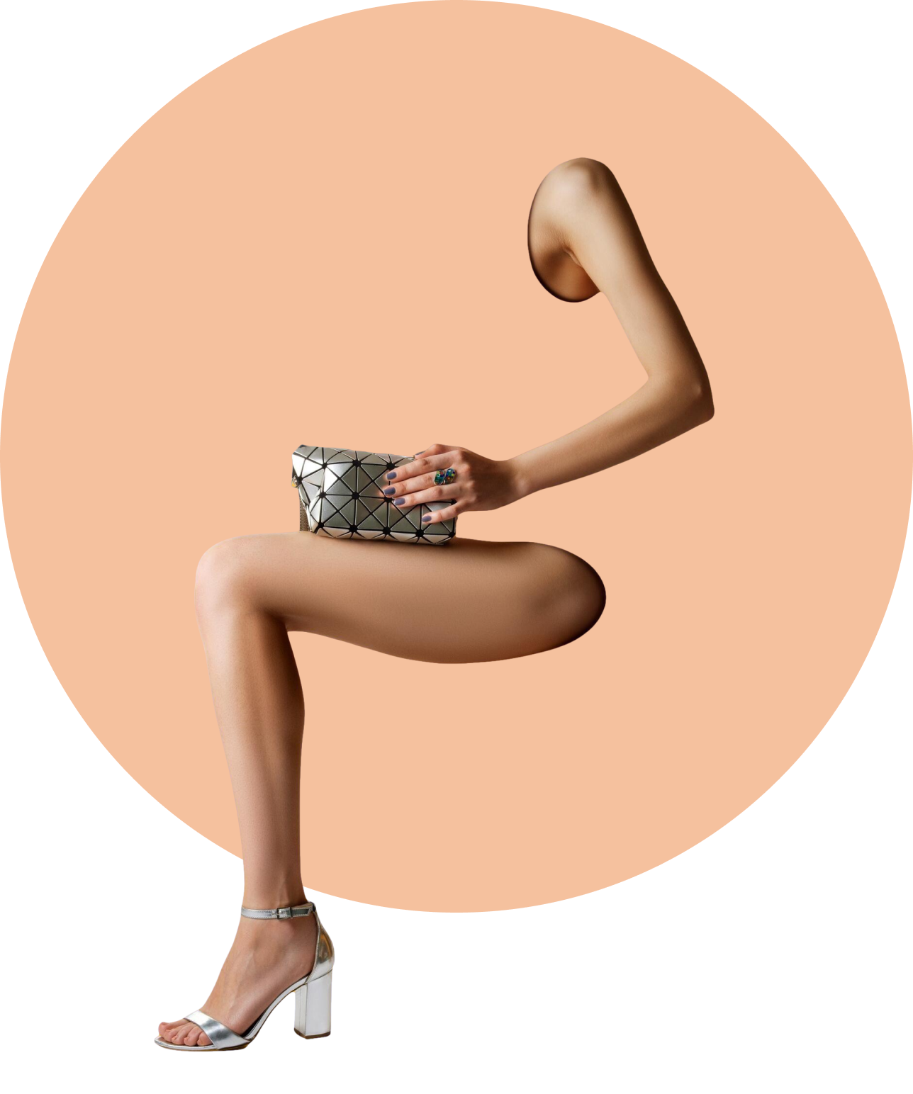 lady holding bag