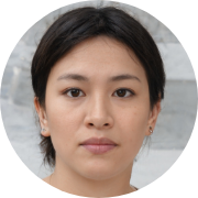 Portrait of an asian woman