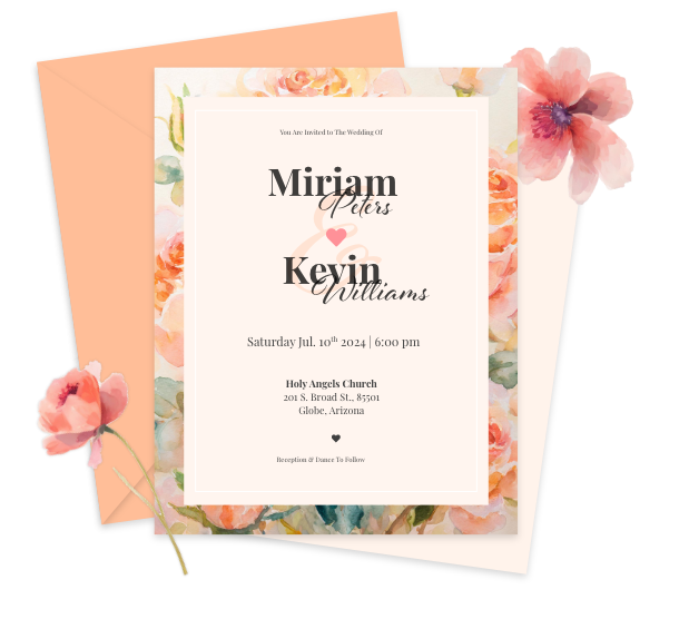 Wedding invitation