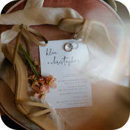 Wedding invitation photo