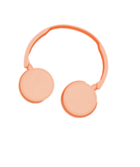 Peach Headphones