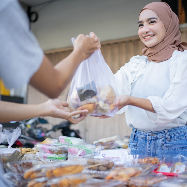 Donating food
