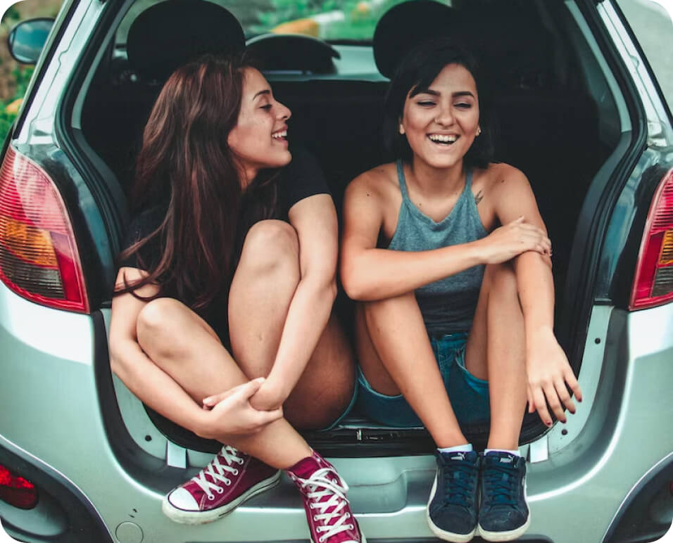 happy women