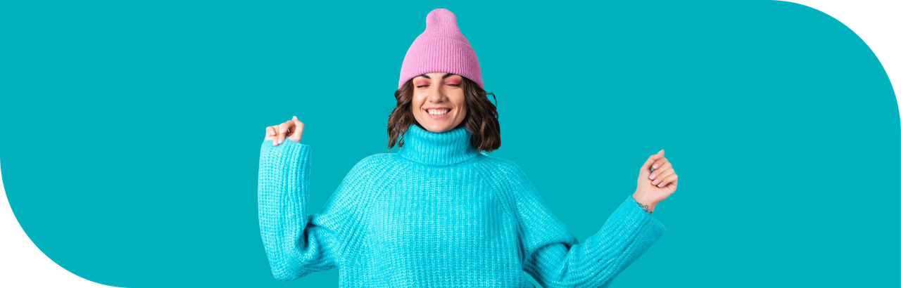 Girl with beanie
