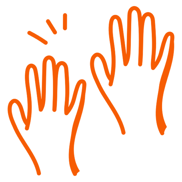 hands up