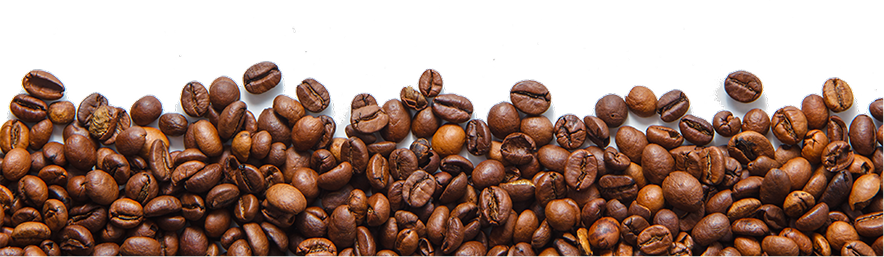 a pile of coffee beans
