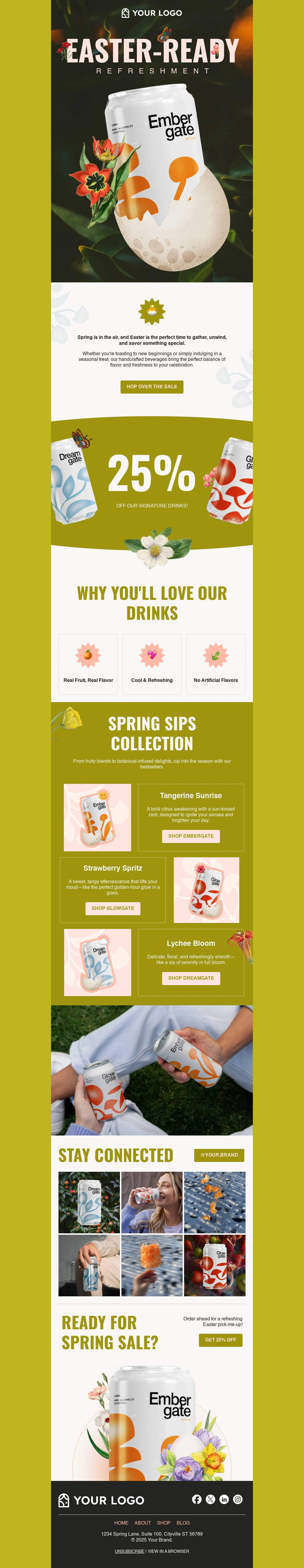 25% Off Easter Sale