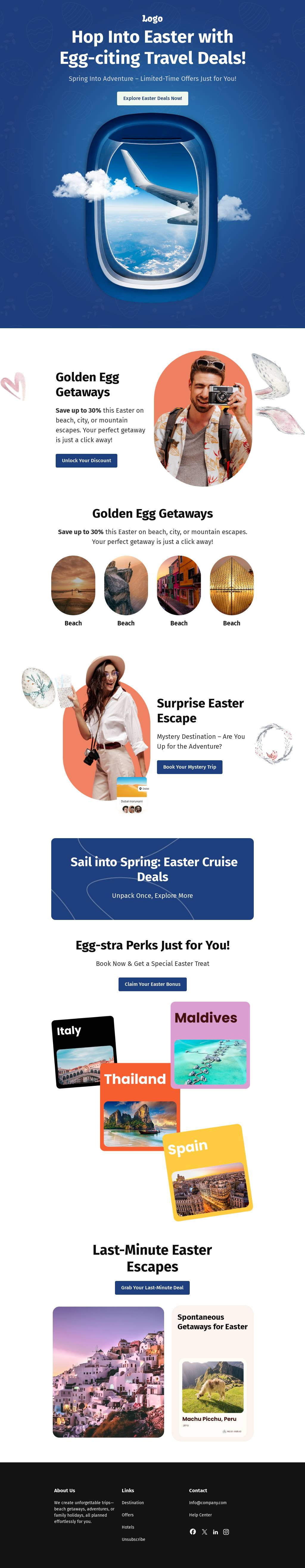 Egg-citing Travel Deals