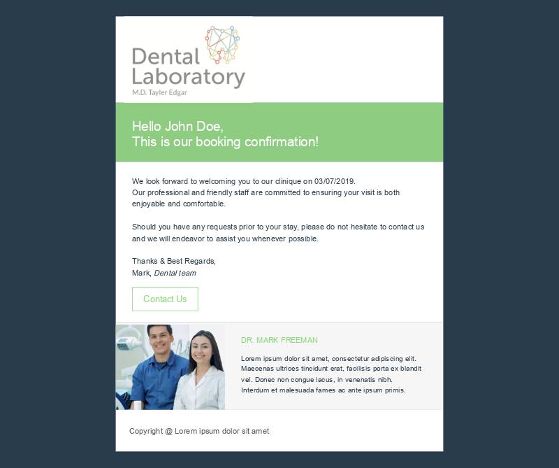 Dental Appointment Information