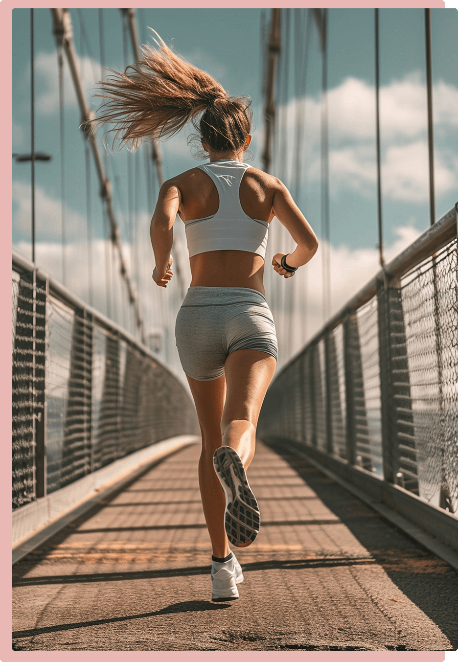 Woman running
