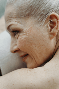 a woman receiving a massage