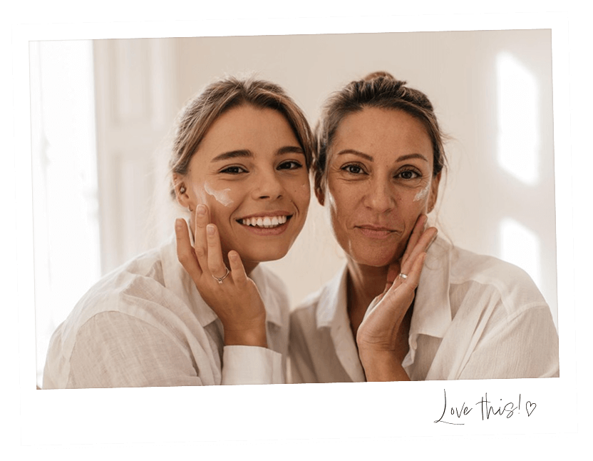 Mom and daugther