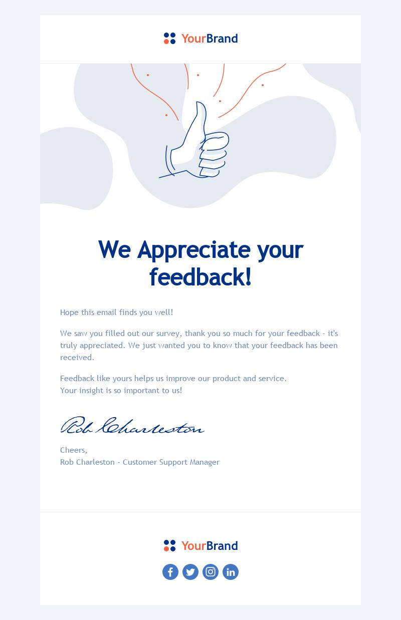 Thank You – Survey Serie