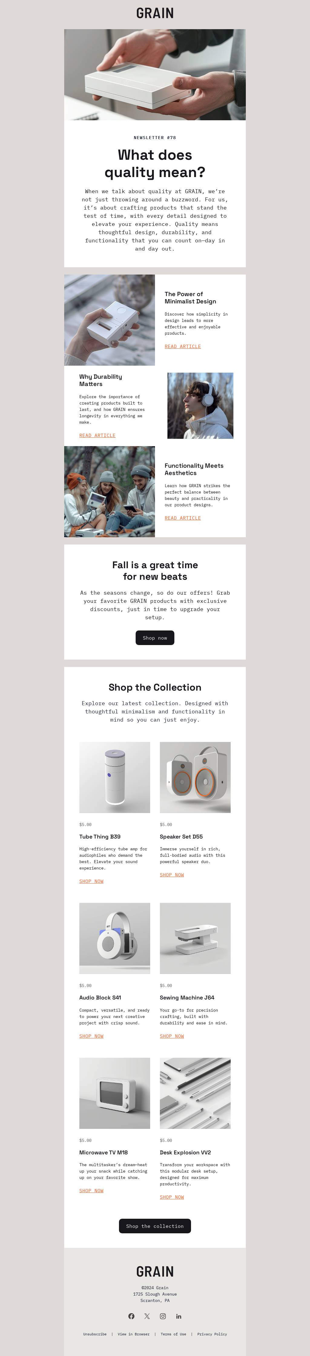 Stay Updated – Your Monthly Digest