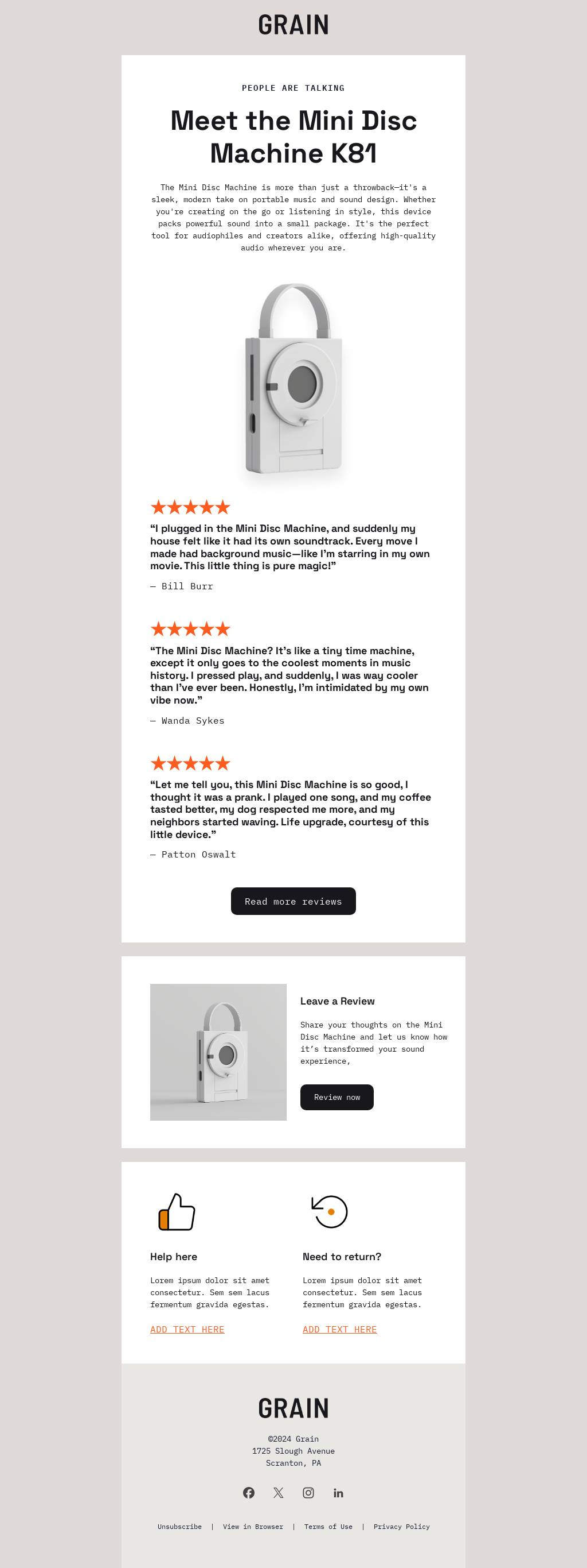 Hear What Others Are Saying
