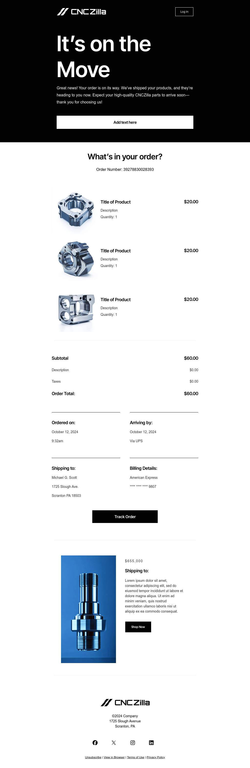 Your Order Has Shipped – Track It