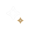 a white and black star shaped objects