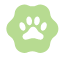 green paw icon