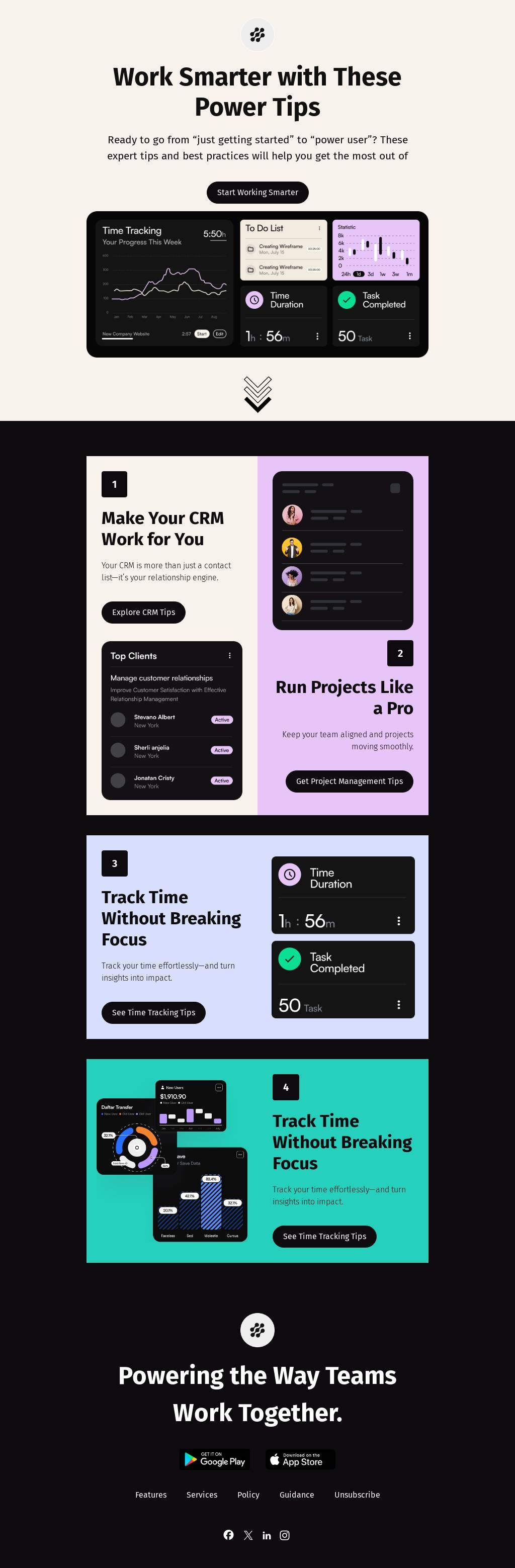 Power Tips for Peak Productivity