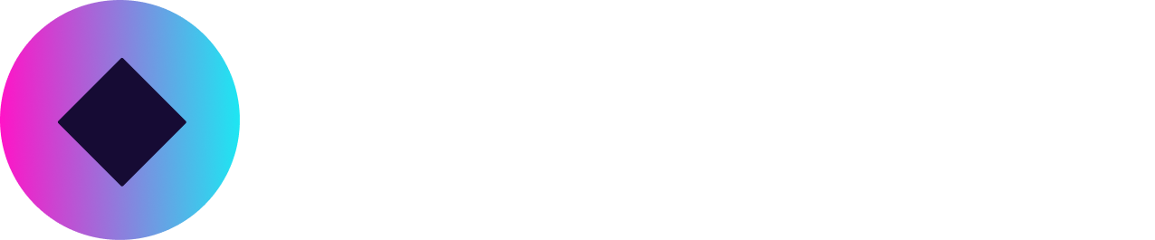 a white text on a black background