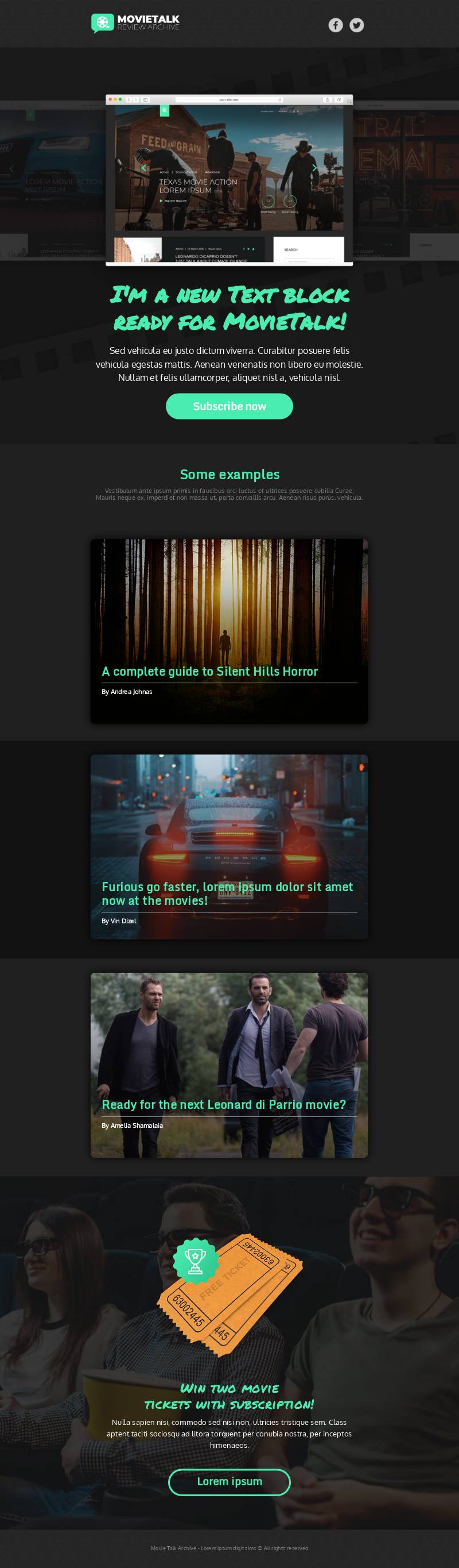Cinema Reviews