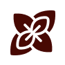 a red flower with black background