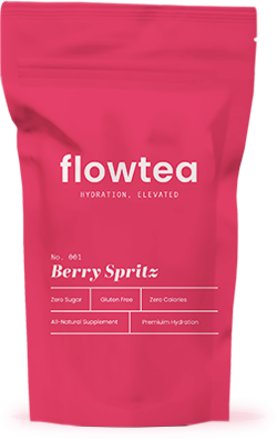 a pink bag with white text