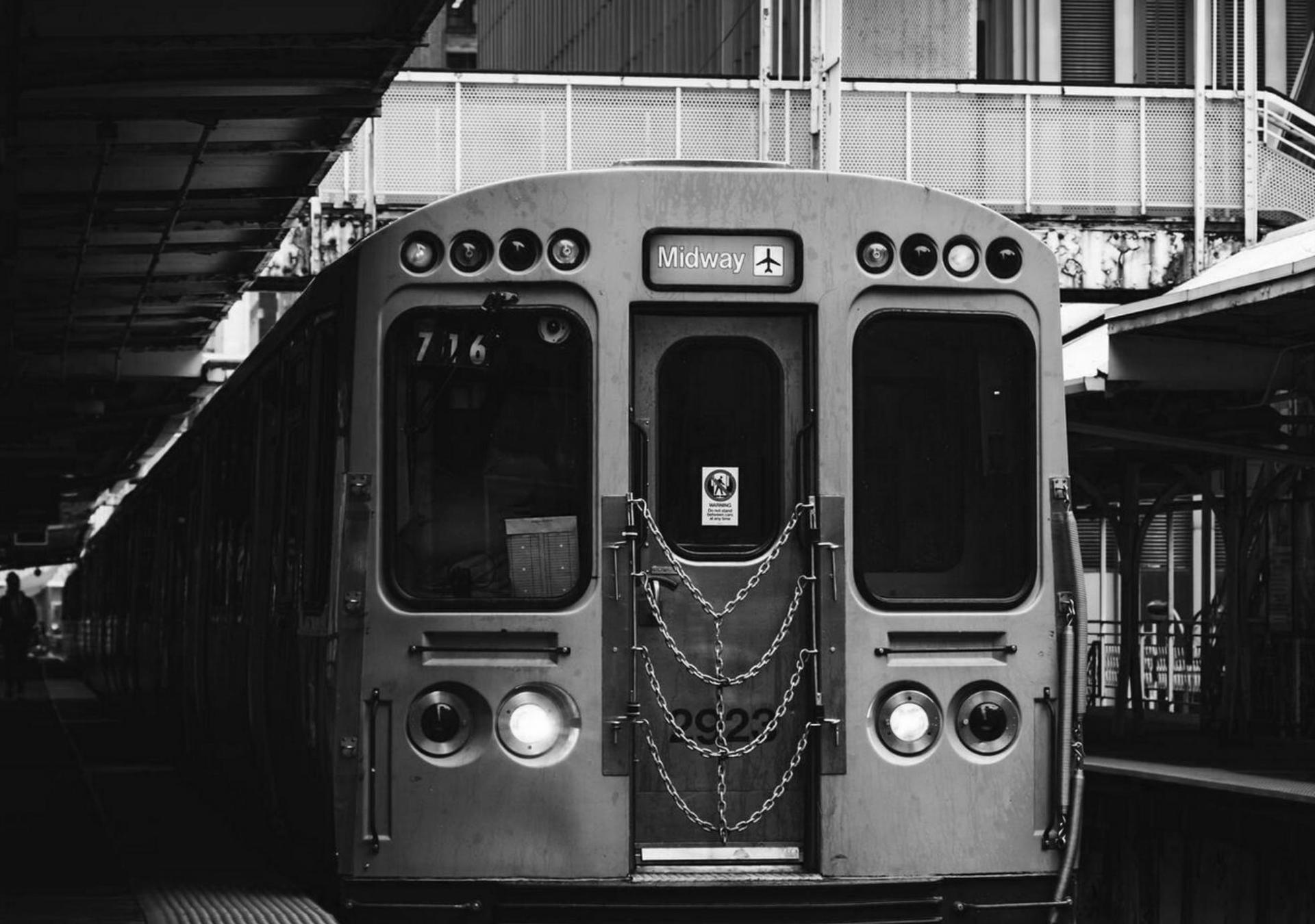 a train at a station