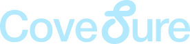 a blue and black logo